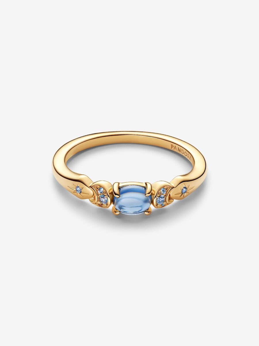 Pandora Disney Aladdin Princess Jasmine Ring 14k gold plating
