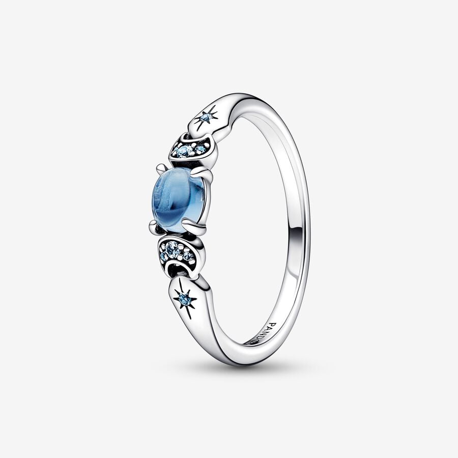 Pandora Princess Jasmine Ring Blue
