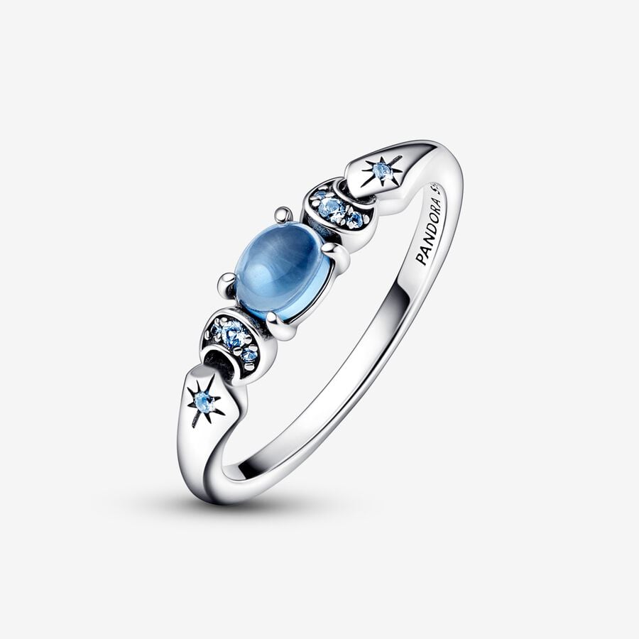 Pandora Princess Jasmine Ring Blue
