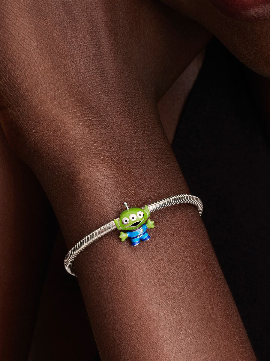 Pandora Disney Pixar Toy Story Alien Charm Sterling silver