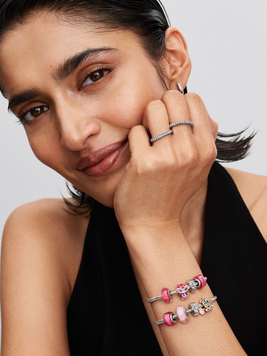 Pandora Disney Alice in Wonderland Cheshire Cat Charm Sterling silver