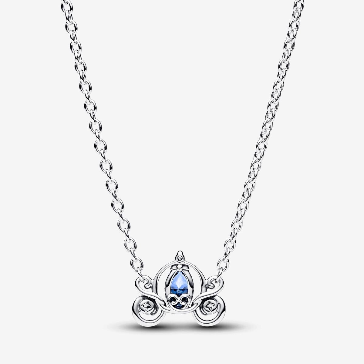 Princess Carriage Pendant Necklace – 17.7"