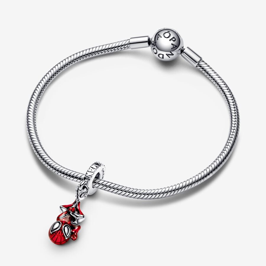 Pandora Marvel Hanging Spider-Man Dangle Charm