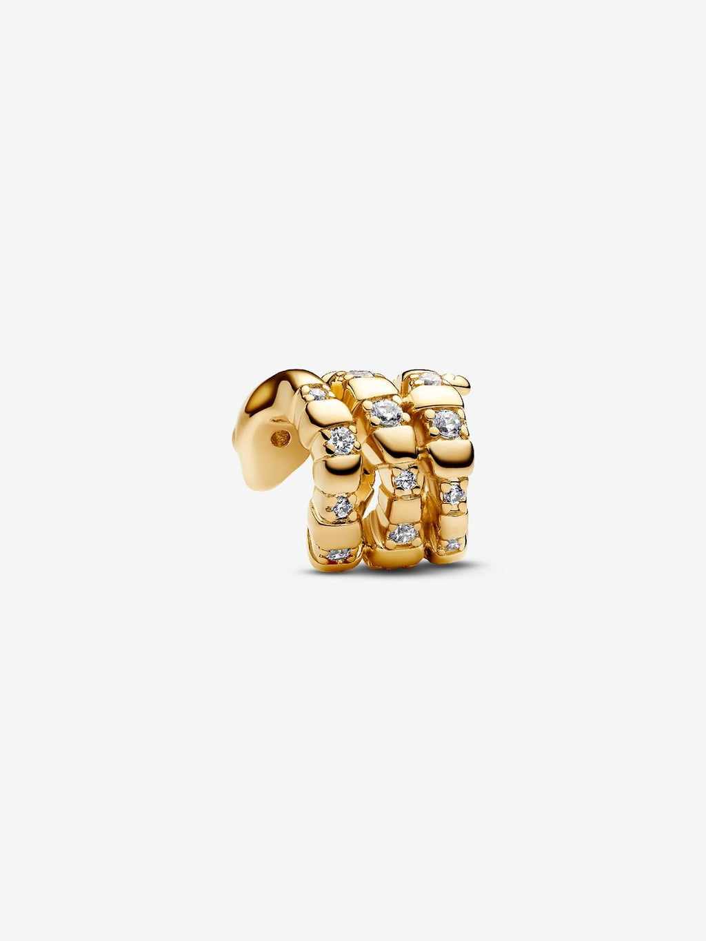 Pandora Curled Snake Charm