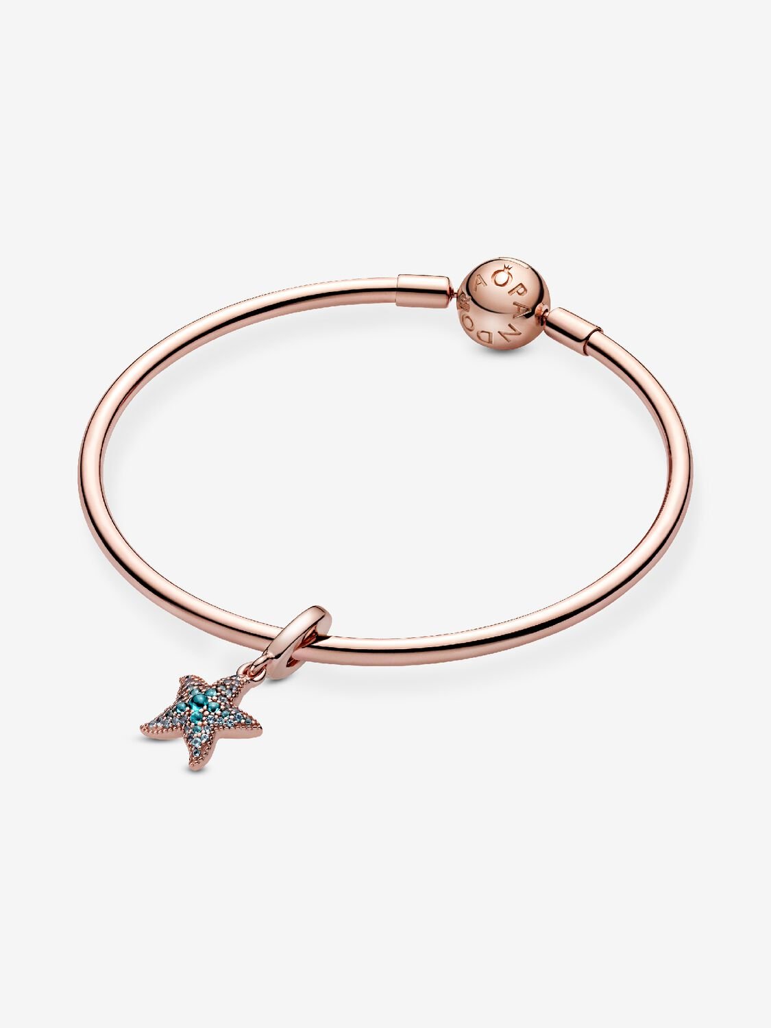 Pandora Sparkling Starfish Dangle Charm