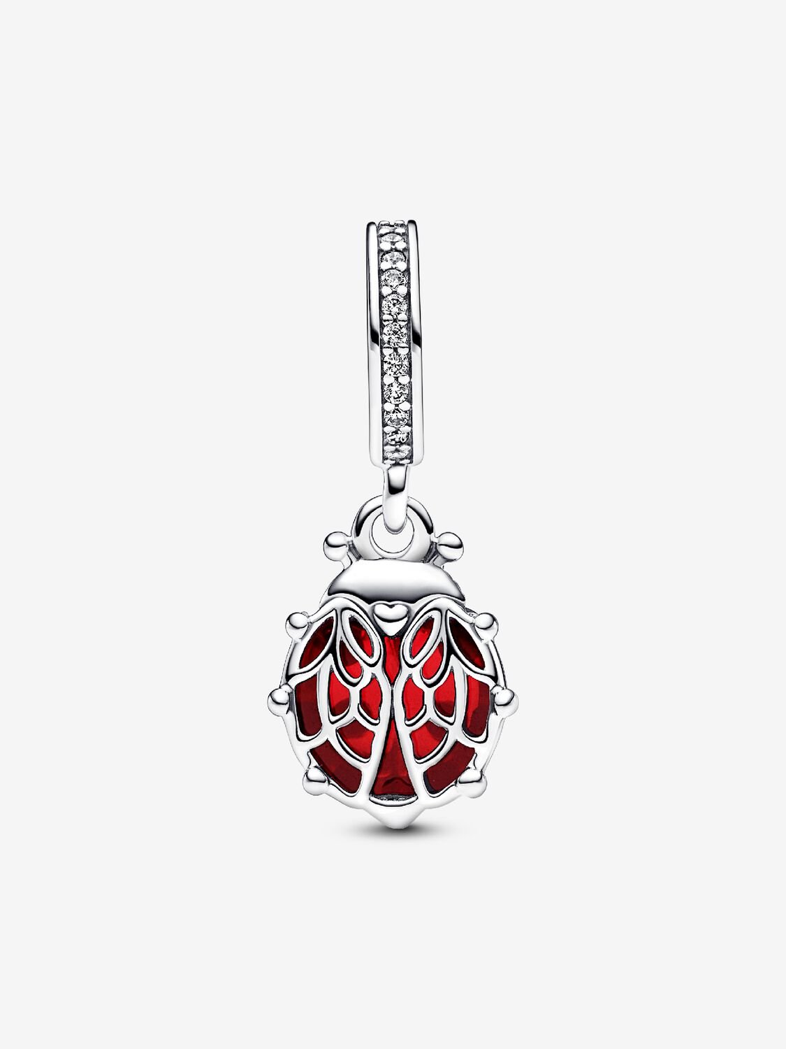 Pandora Red Ladybird Dangle Charm