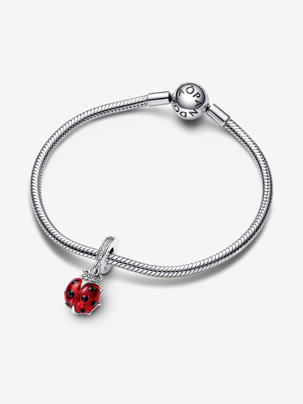 Pandora Red Ladybird Dangle Charm