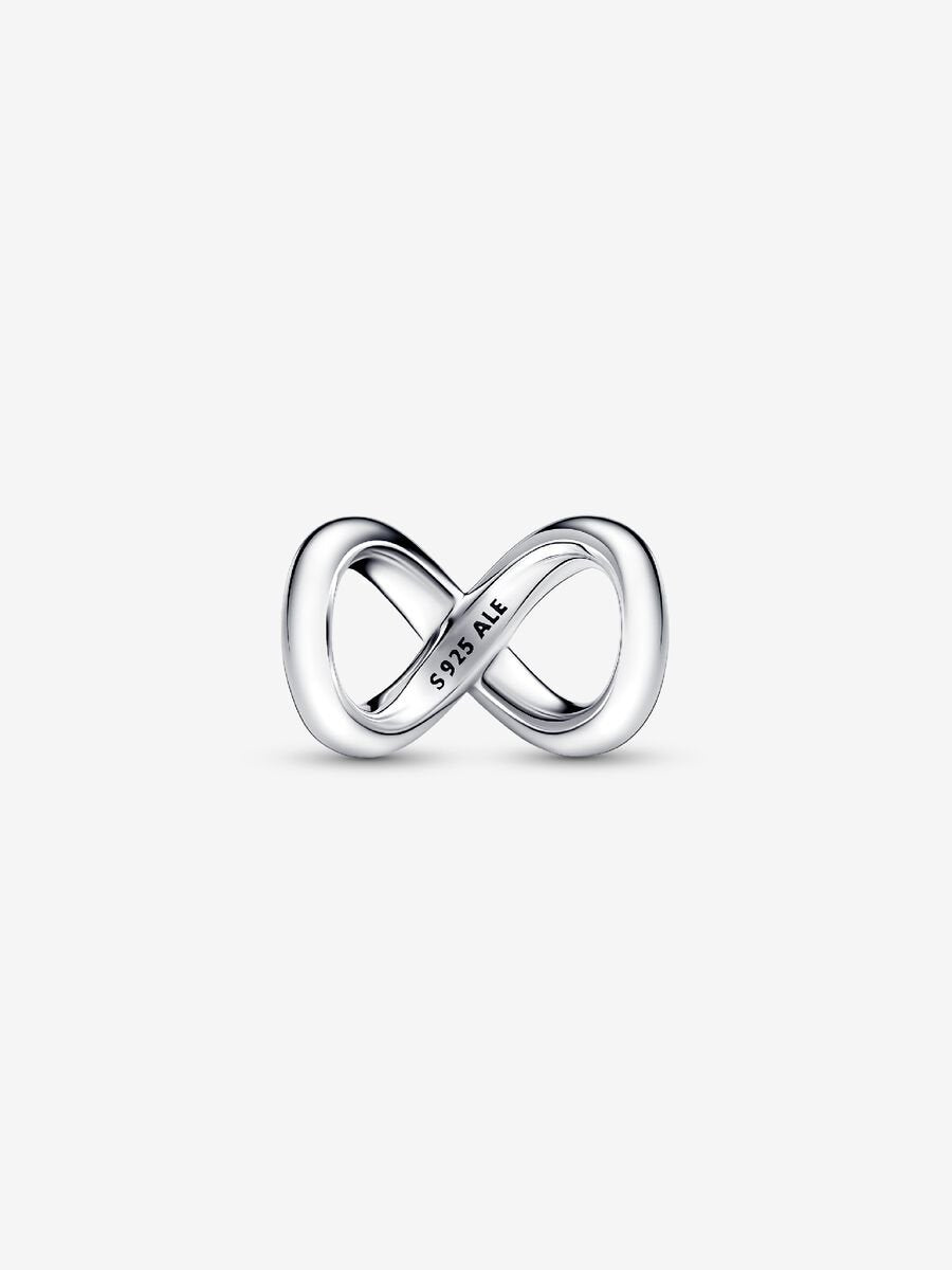 Forever & Always Infinity Charm Sterling silver