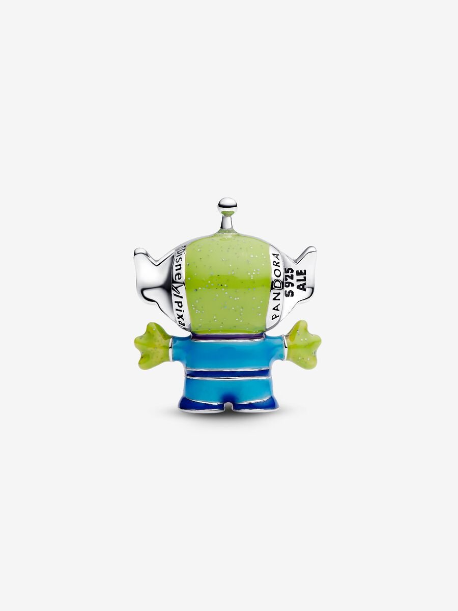Pandora Disney Pixar Toy Story Alien Charm Sterling silver