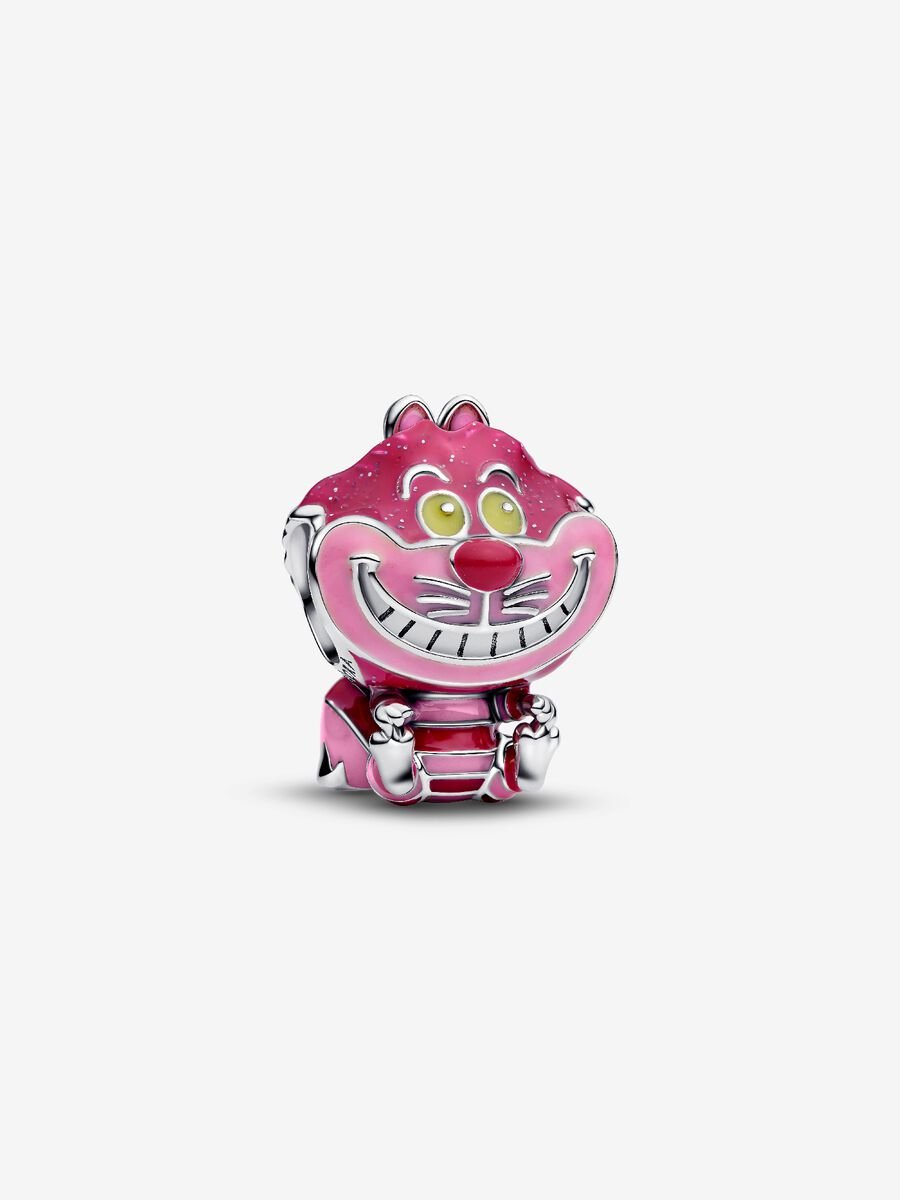 Pandora Disney Alice in Wonderland Cheshire Cat Charm Sterling silver