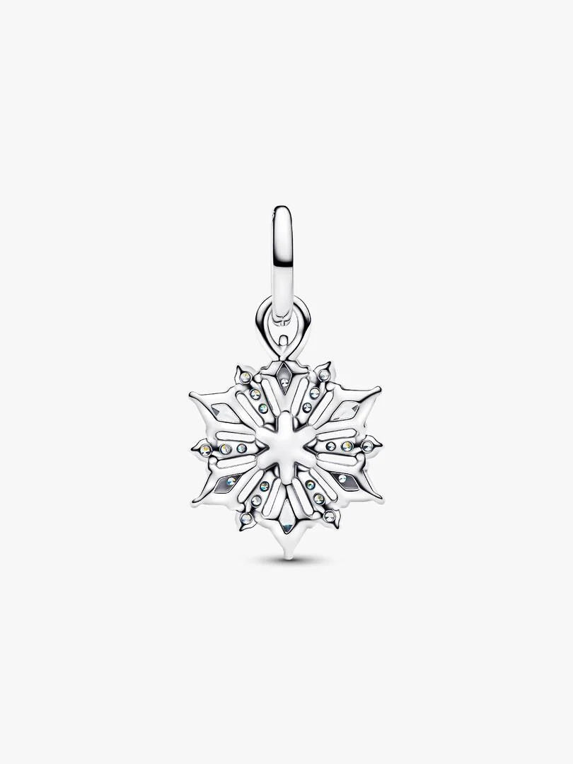 Pandora Disney Frozen Queen Elsa Snowflake Dangle Charm Sterling silver