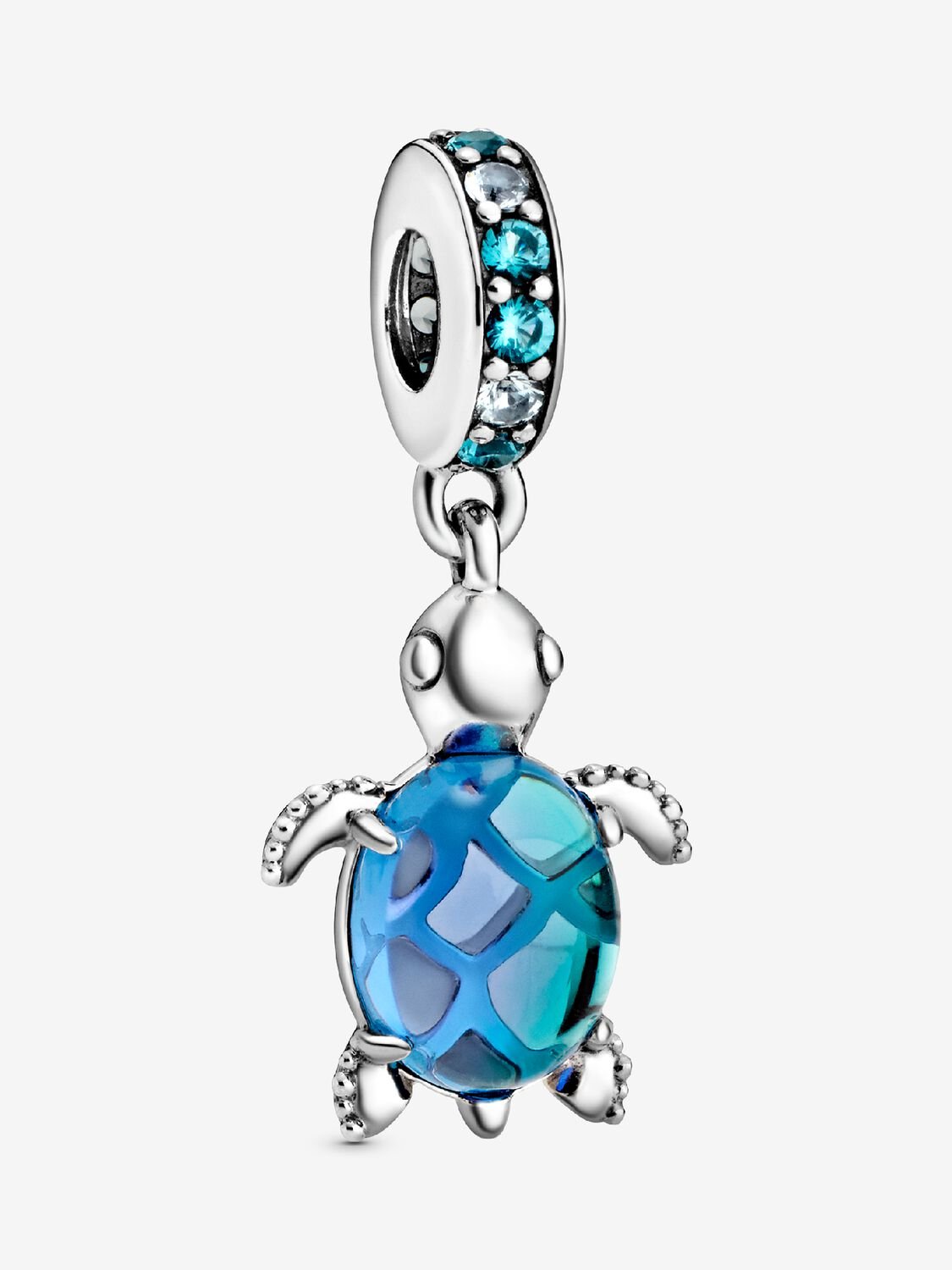 Pandora Murano Glass Sea Turtle Dangle Charm 798939C01