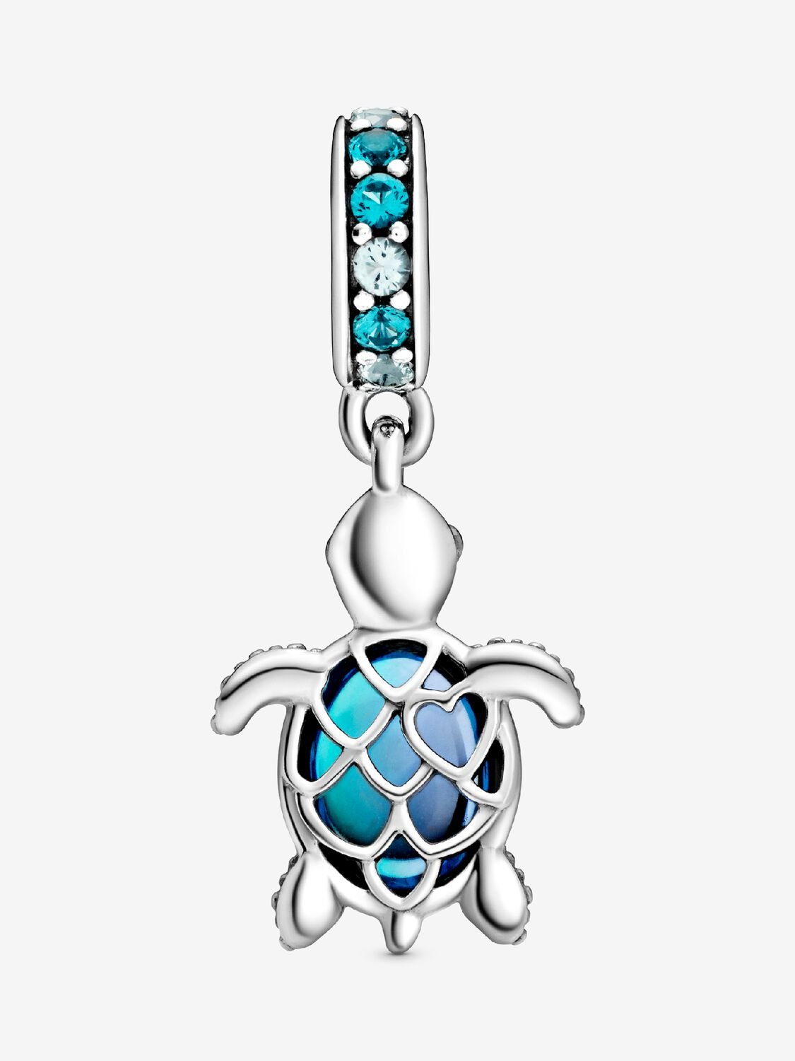 Pandora Murano Glass Sea Turtle Dangle Charm 798939C01