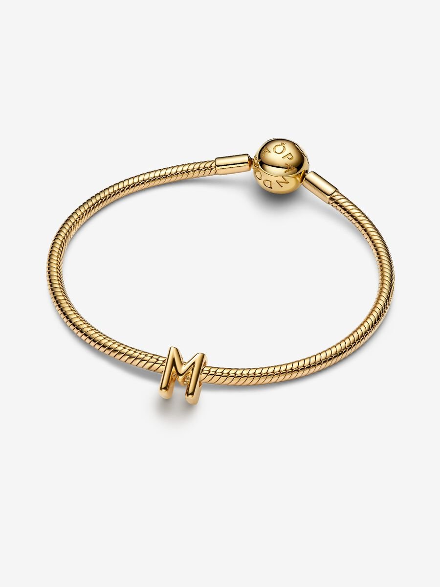 Pandora Letter M Alphabet Charm