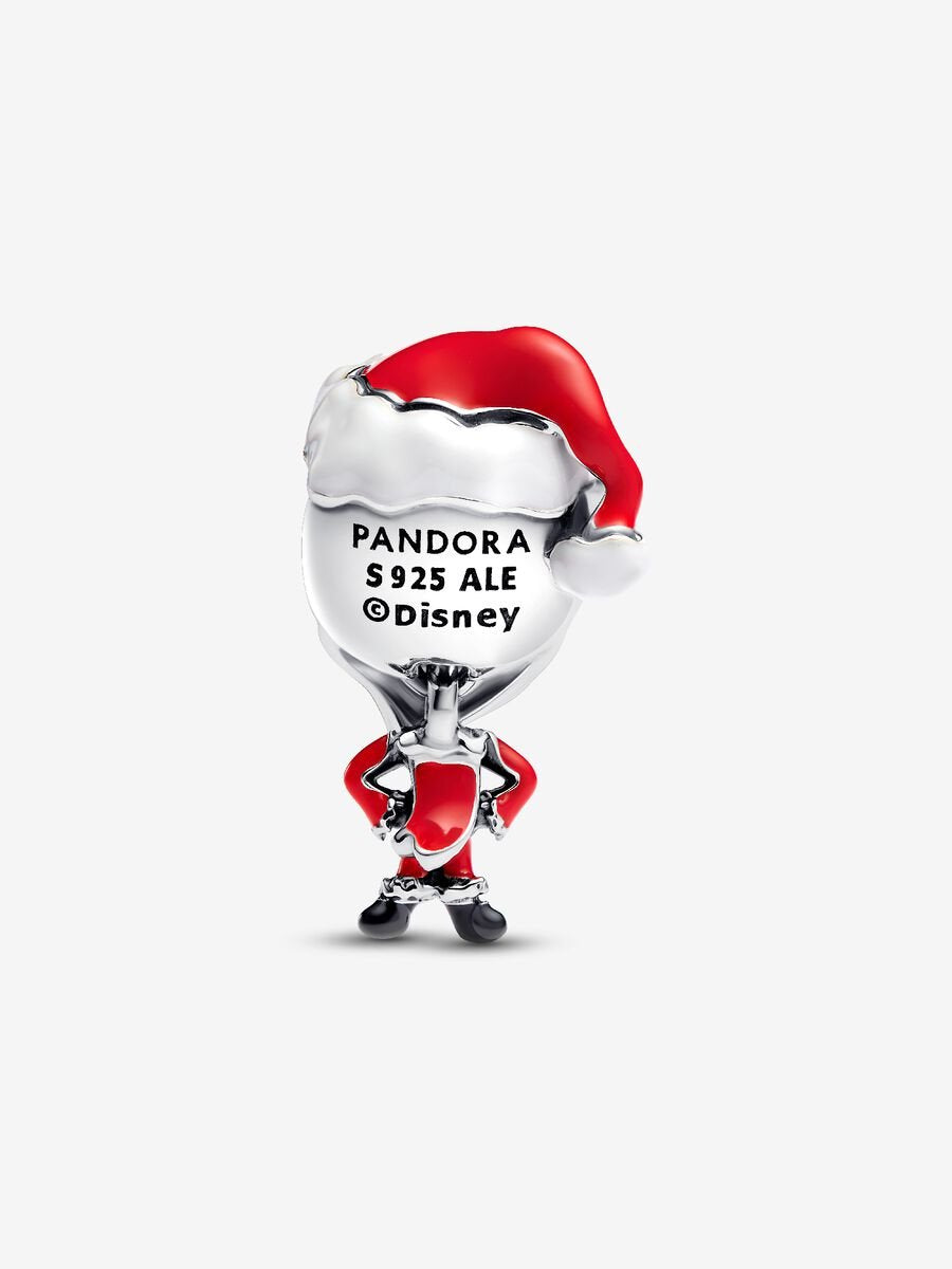 Pandora Disney Halloween Christmas Pumpkin Skeleton Charm Sterling silver