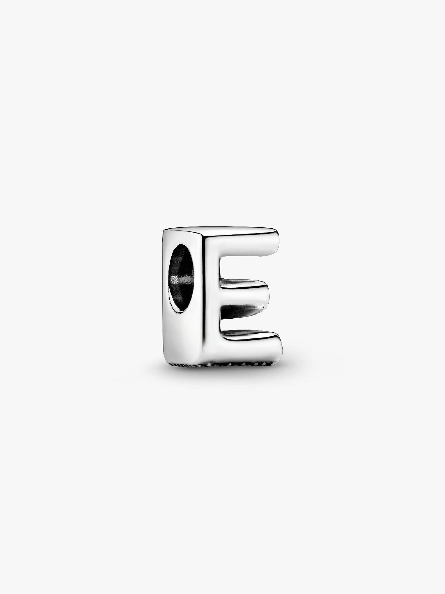 Pandora Letter E Alphabet Charm Silver