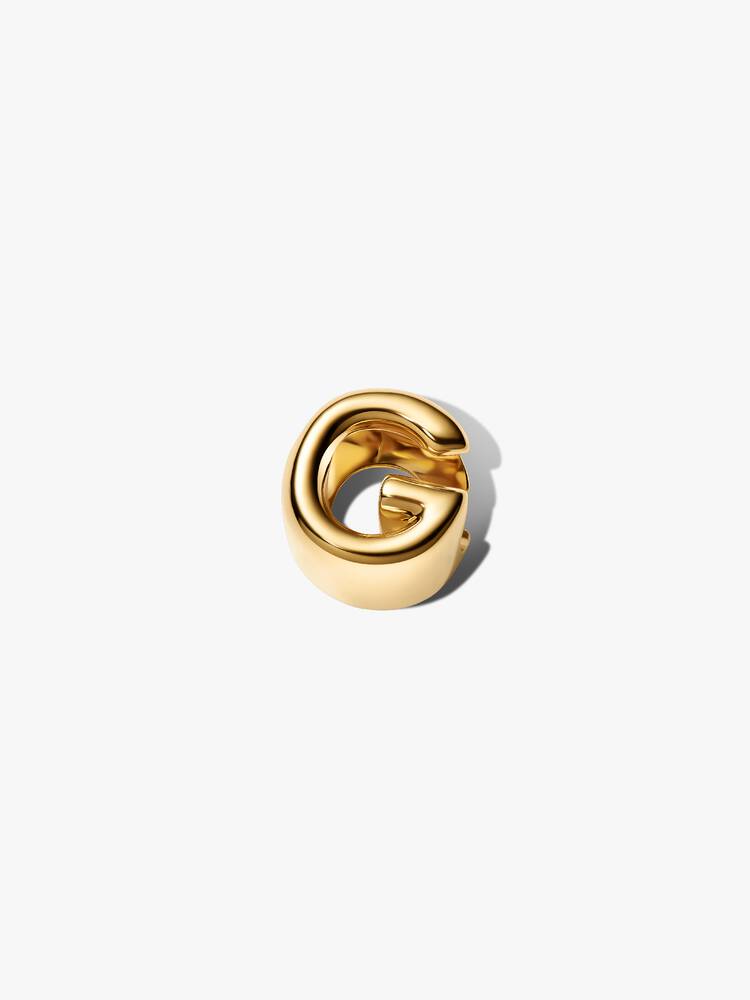 Pandora Letter G Alphabet Charm Gold