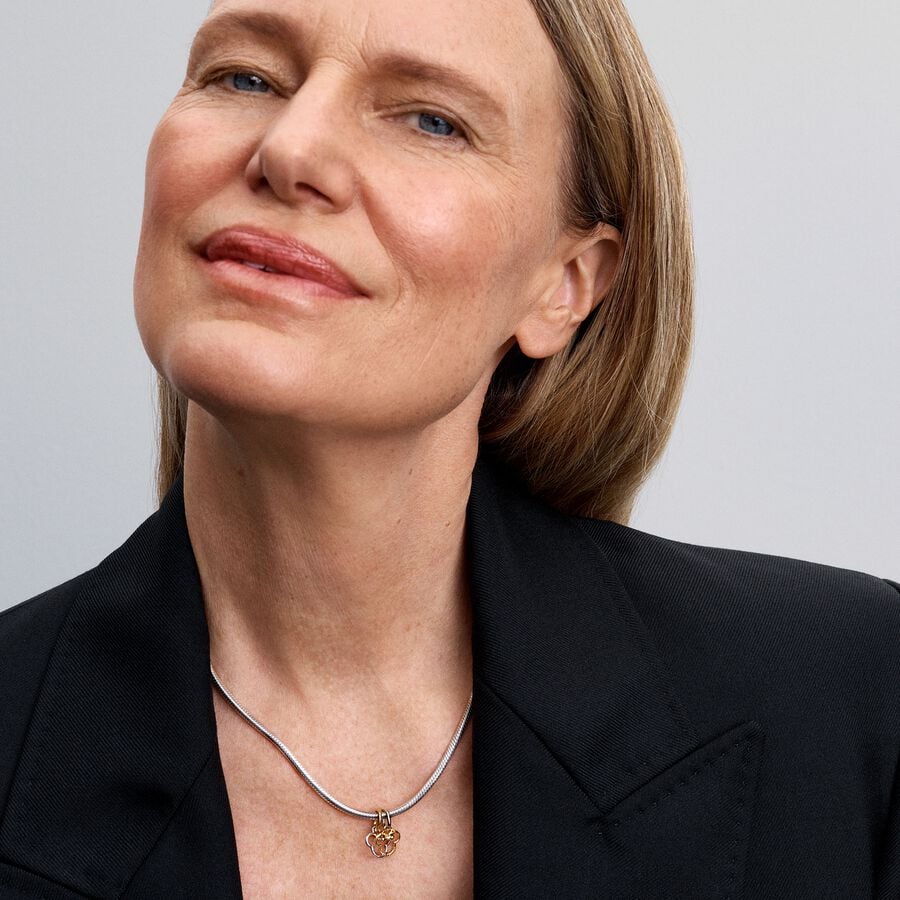 Pandora Disney Mickey Mouse & Minnie Mouse Splittable Dangle Charm