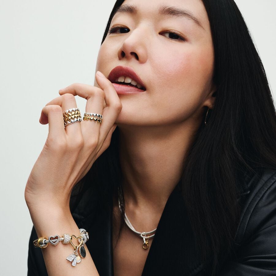 Pandora Friendship Triple Dangle Charm With Gift Box