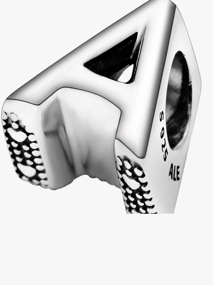 Pandora Letter A Alphabet Charm Silver