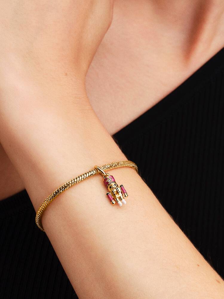 Pandora Moveable Nutcracker Dangle Charm