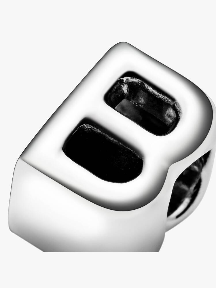Pandora Letter B Alphabet Charm Silver