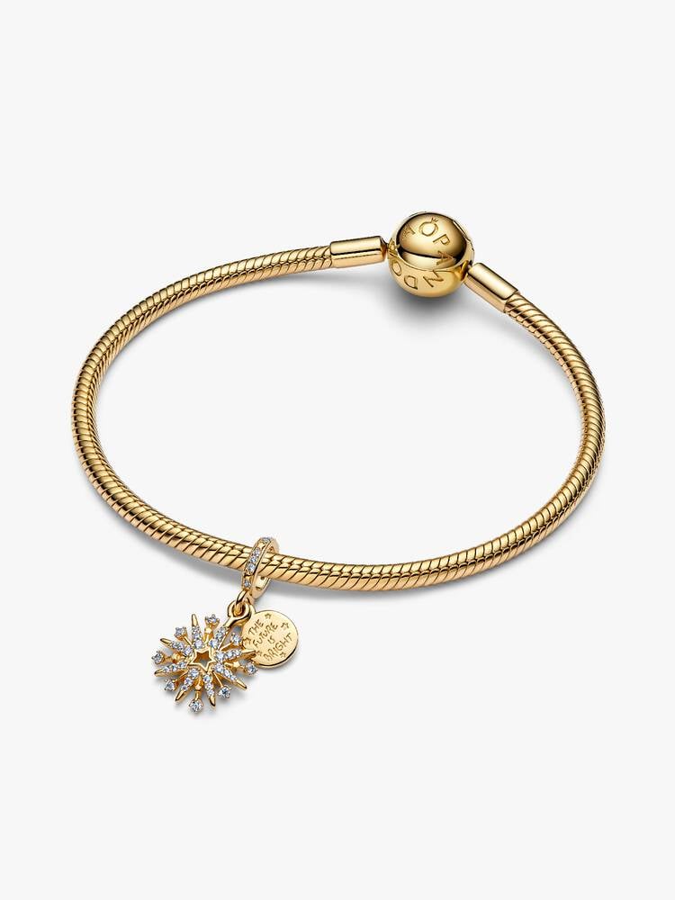 Pandora Sparkling Firework Double Dangle Charm