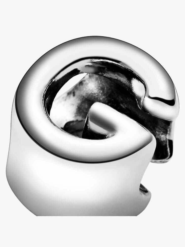 Pandora Letter G Alphabet Charm Silver