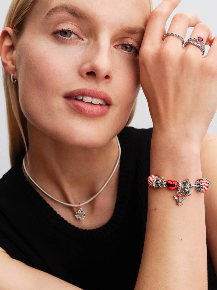 Pandora Gingerbread Angel Dangle Charm