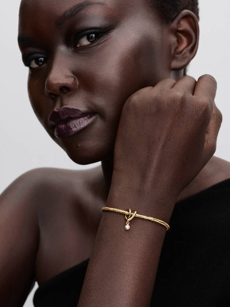 Pandora Wrapped Heart Charm