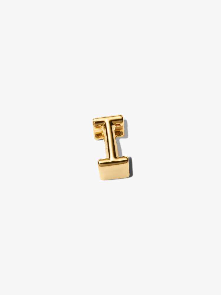 Pandora Letter I Alphabet Charm Gold
