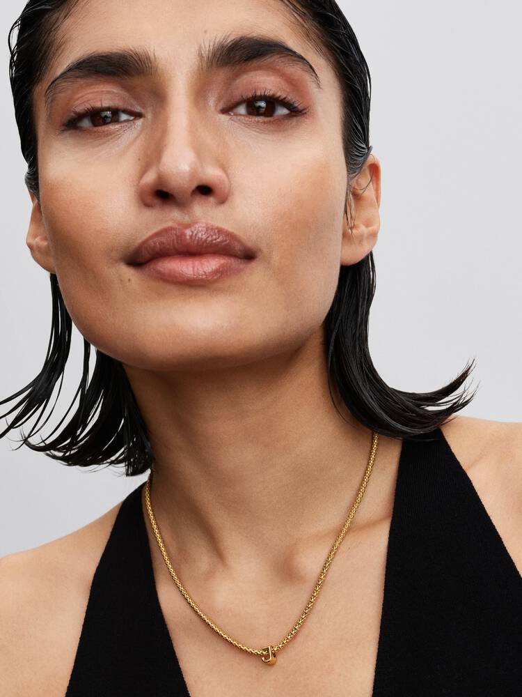 Pandora Letter J Alphabet Charm Gold