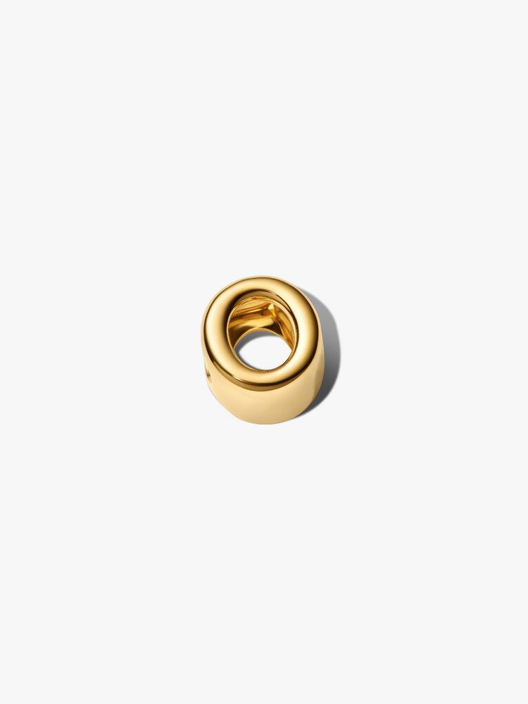 Pandora Letter O Alphabet Charm Gold
