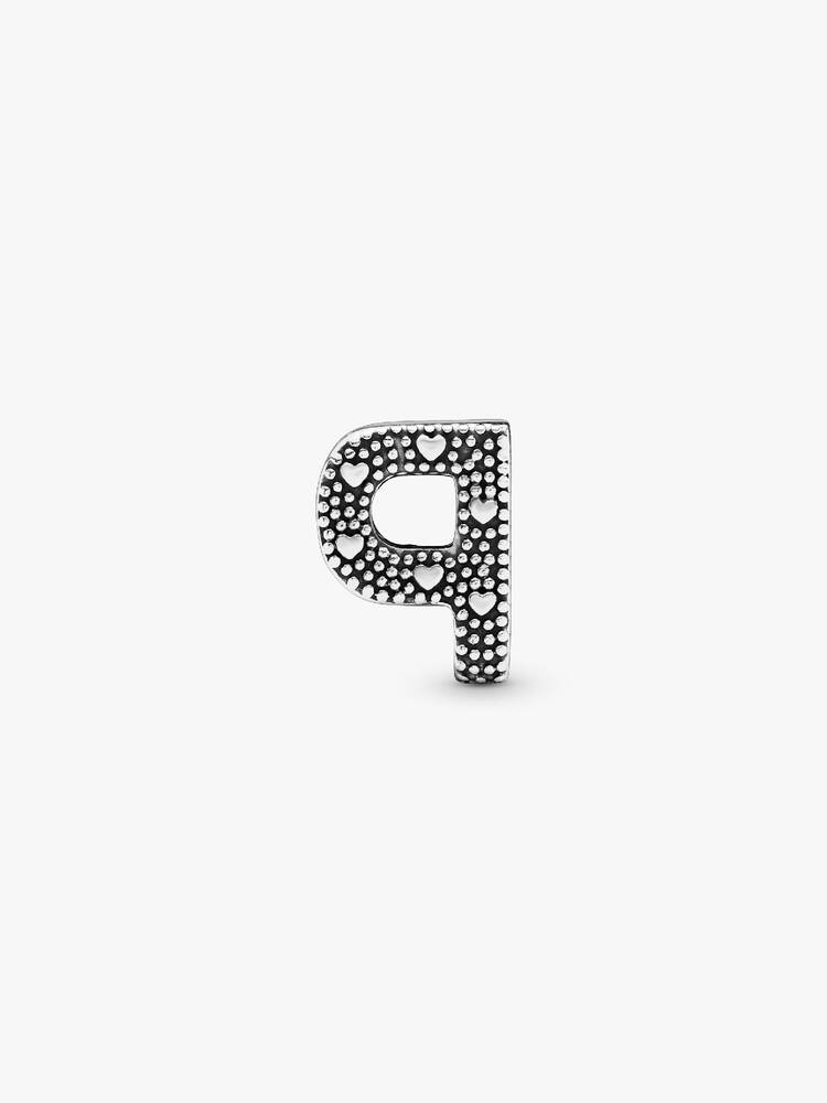 Pandora Letter P Alphabet Charm Gold
