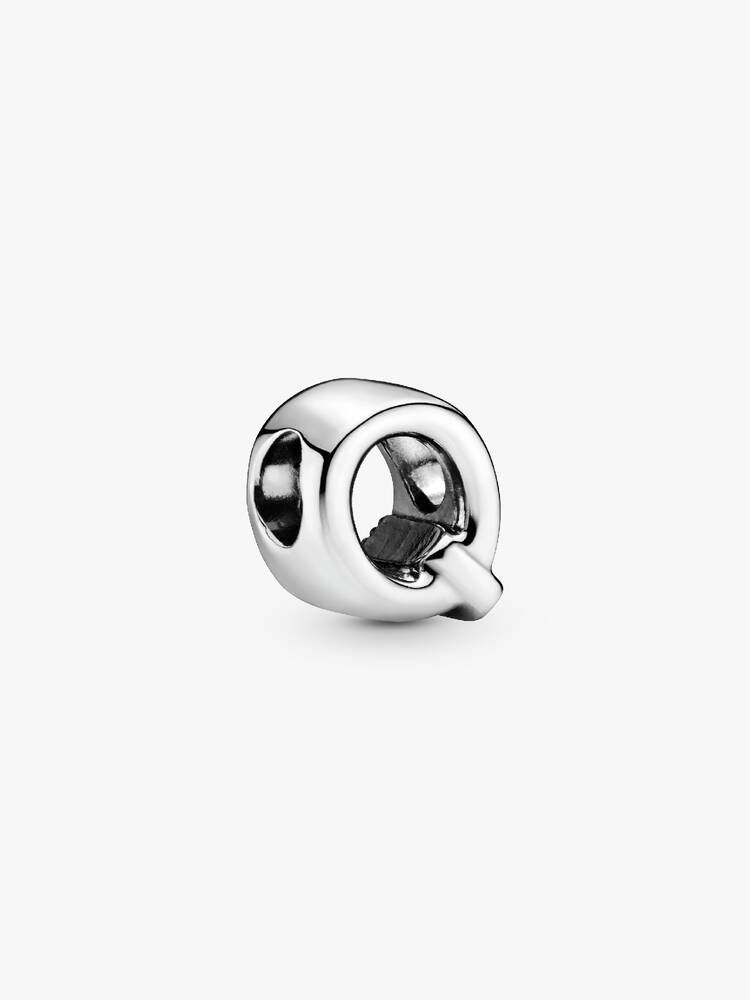 Pandora Letter Q Alphabet Charm Silver
