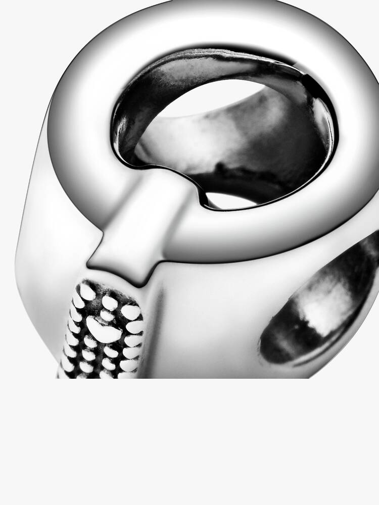 Pandora Letter Q Alphabet Charm Silver