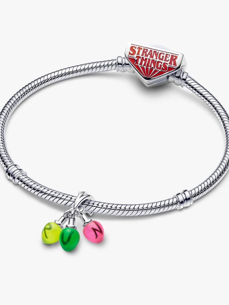 Pandora Stranger Things Glow-in-the-Dark Run Dangle Charm