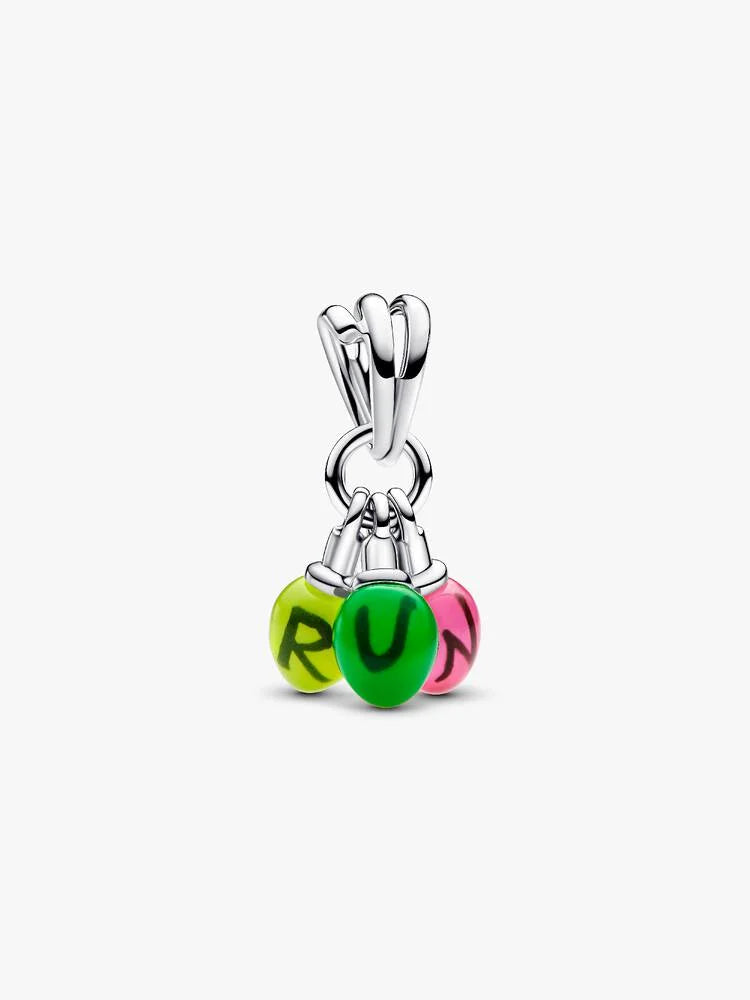 Pandora Stranger Things Glow-in-the-Dark Run Dangle Charm