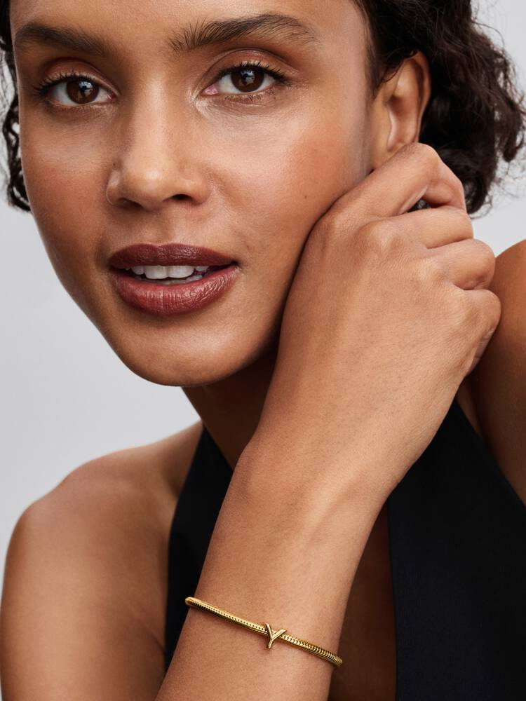 Pandora Letter Y Alphabet Charm Gold