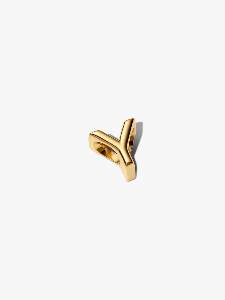 Pandora Letter Y Alphabet Charm Gold