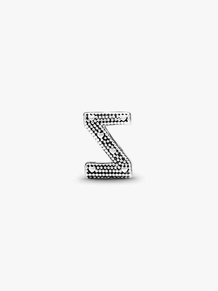 Pandora Letter Z Alphabet Charm Silver