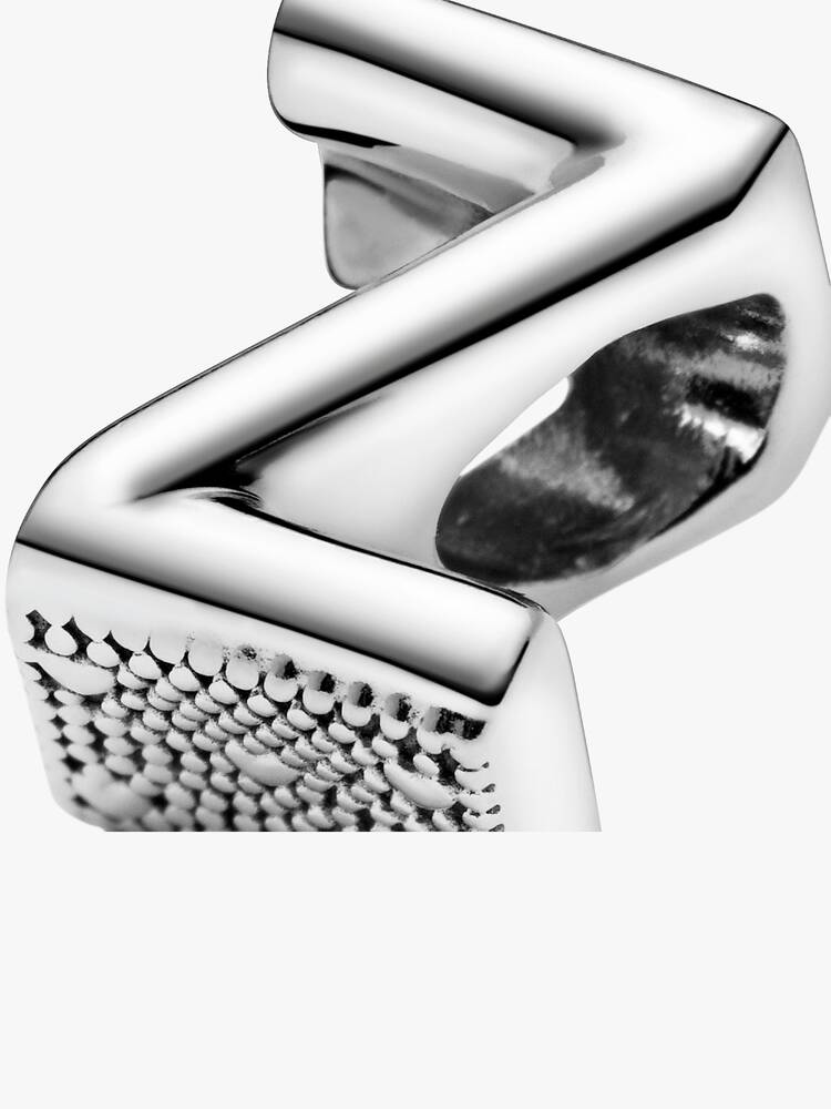 Pandora Letter Z Alphabet Charm Silver
